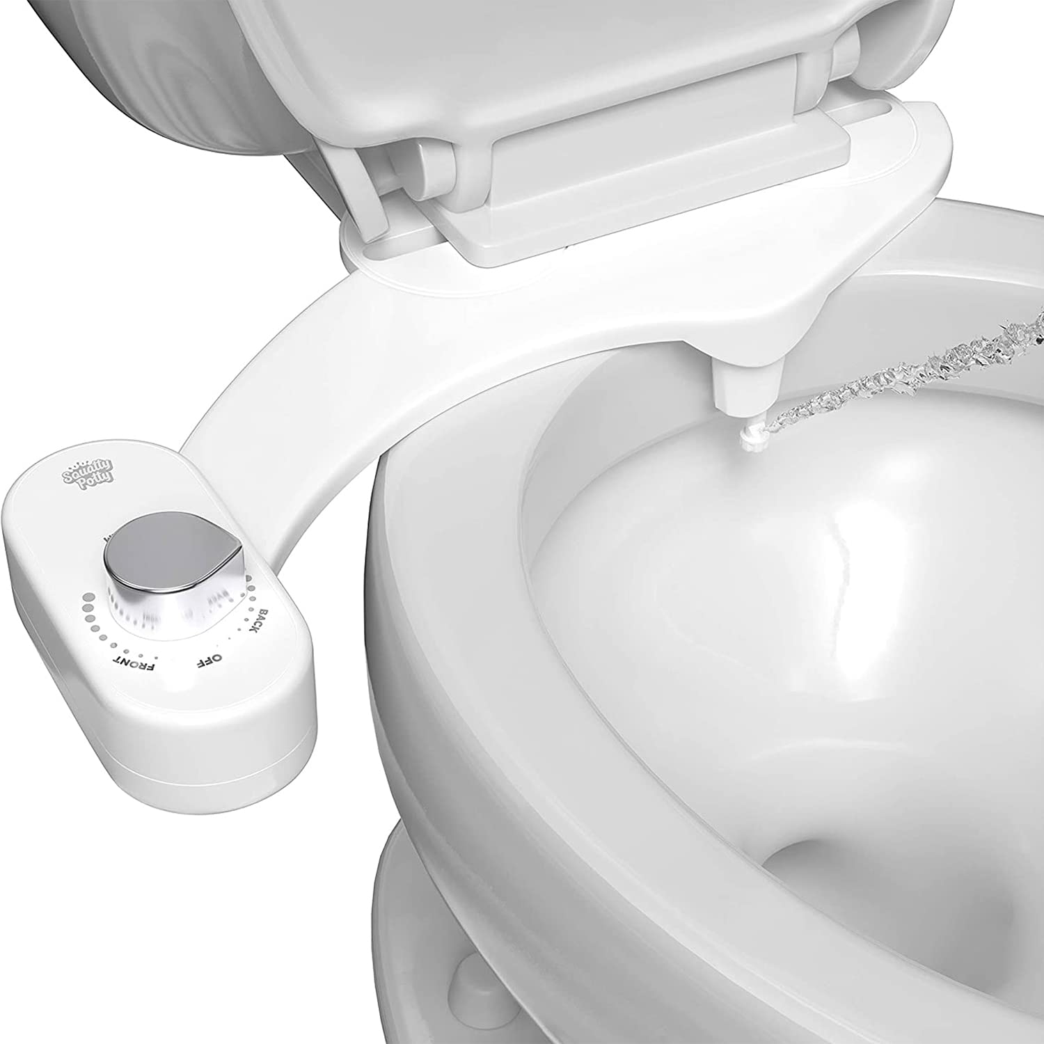 Squatty Potty Refresh-it bidet toilet seat attachment