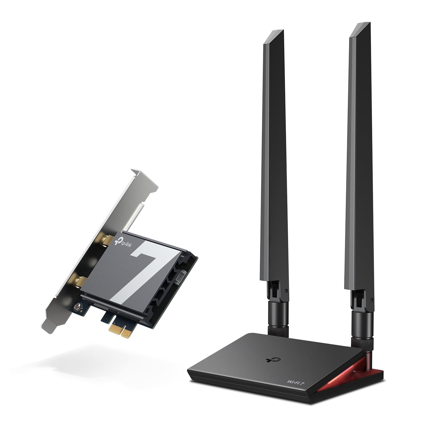 TP-Link WiFi 7 BE9300 PCIe WiFi Card for Desktop PC| Tri-Band Network Card