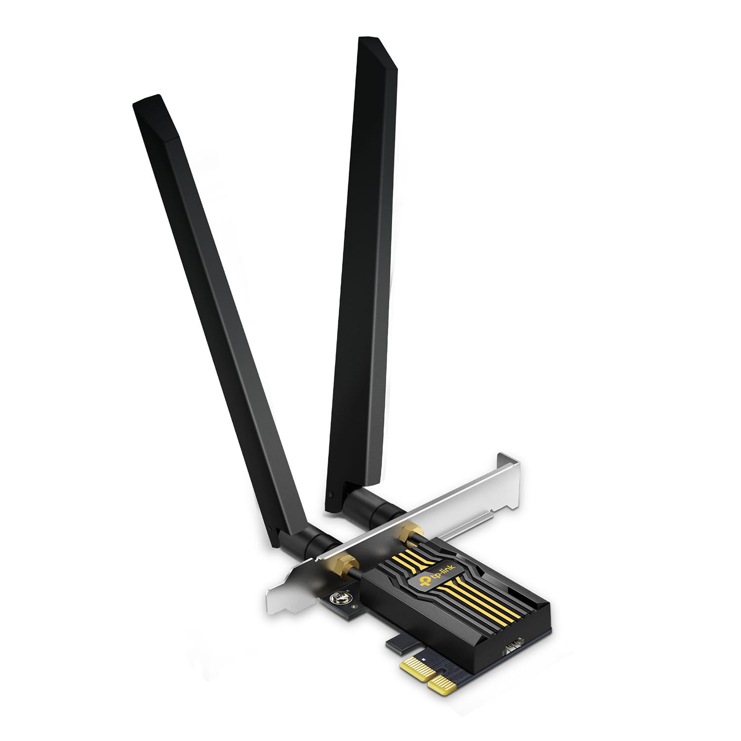 TP-Link WiFi 7 BE6500 PCIe WiFi Card for Desktop PC| Tri-Band Network Card