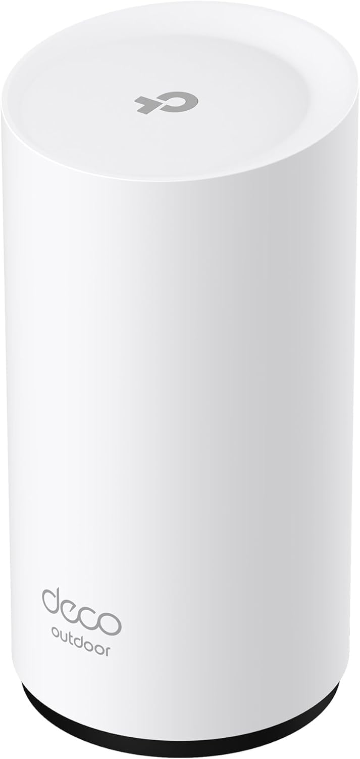 Deco 7 Outdoor BE5000 Dual-Band Wi-Fi 7 Mesh Extender, Dual 2.5G PoE+ Ports