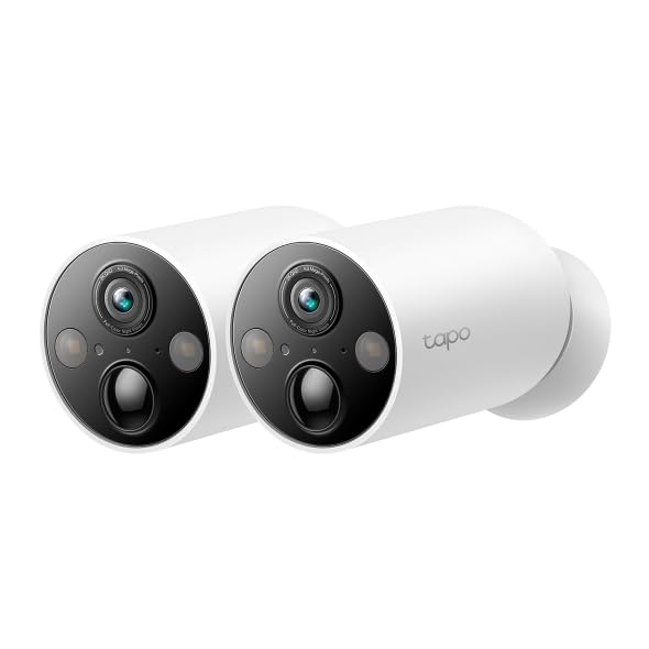 Tapo MagCam 2K+ Security Camera Wireless Outdoor, Battery, C425(2-Pack)