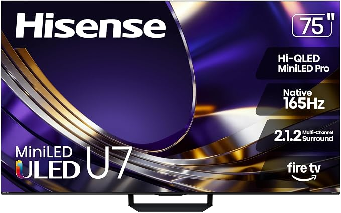 Hisense 75U7SF 4K TV